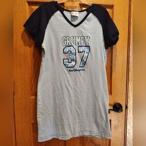 Disney Parks  L Blue Grumpy 37 Nightshirt